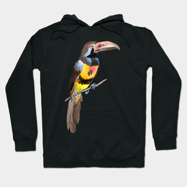 Bird Art Hoodie by Alvd Design